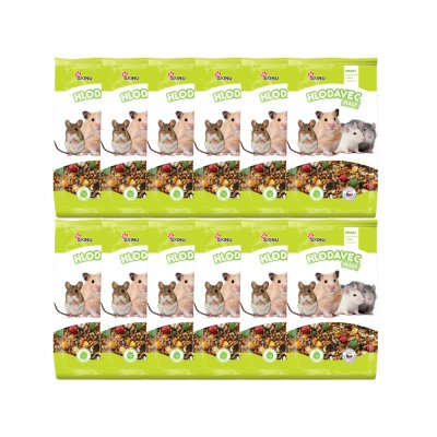 Akinu Kompletní menu krmivo pro malé hlodavce 12 x 500 g