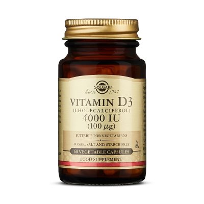 Solgar Vitamin D3 4000 IU cps.60