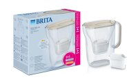 BRITA Style Essential 2,4 l filtrační konvice písková + 2 filtry na tvrdou vodu