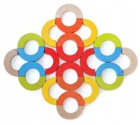 Sale Balanční, dřevěná hra, Mozaika, - 24 dílků