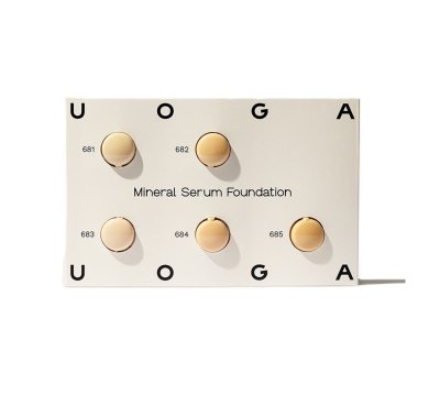 Uoga Uoga Tekutý minerální make-up a sérum SPF20 tester set 1 ks