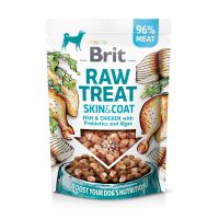Brit Care Dog RAW TREAT Skin & Coat Freeze-dried treat and topper Fish & Chicken 40 g