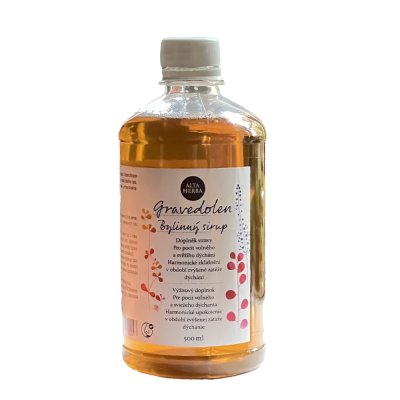 AltaHerba Gravedolen bylinný sirup 500 ml
