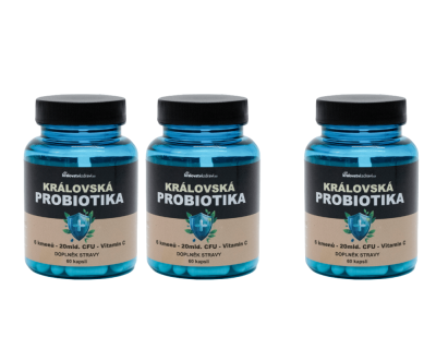 Království zdraví 2+1 ZDARMA Královská Probiotika komplex laktobacilů a bifidobakterií