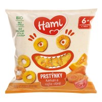 Hami Prstýnky mrkev a rajče-dýně 6m+ 20 g