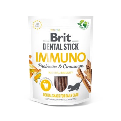 Brit Care Dog Stick Immuno with Probiotics & Cinnamon 7 ks