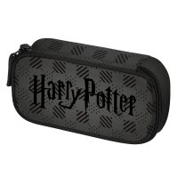 Baagl Školní penál etue Harry Potter Bradavice černý