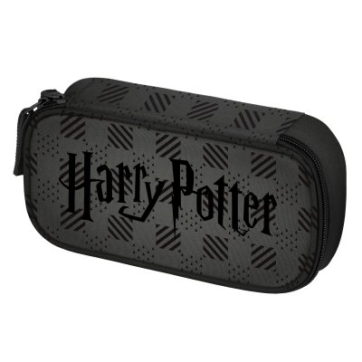 Baagl Školní penál etue Harry Potter Bradavice černý