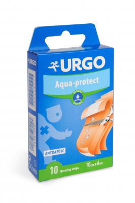 Urgo Aqua-protect 10 x 6 cm omyvatelná náplast 10 ks