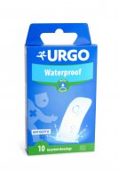 Urgo Waterproof 2 velikosti voděodolná náplast 10 ks