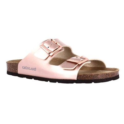Grünland Pudrové korkové dámské pantofle, velikosti 1: 41