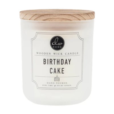 DW Home Signature Vonná svíčka ve skle Narozeninový dort 326 g