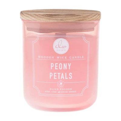 DW Home Signature Vonná svíčka ve skle Pivoňka 326 g