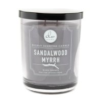 DW Home Signature Vonná svíčka ve skle Myrha a santalové dřevo 425 g