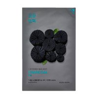 Holika Holika Pure Essence Charcoal čisticí plátýnková maska 23 ml