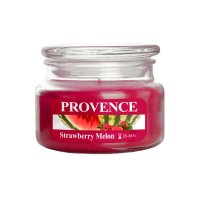 Provence Svíčka ve skle s víčkem Jahoda a meloun 200 g