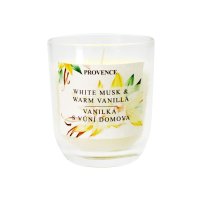Provence Svíčka ve skle Vanilka s vůní domova 158 g