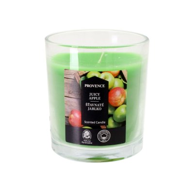 Provence Svíčka ve skle Šťavnaté jablko 135 g