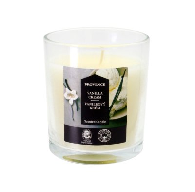 Provence Svíčka ve skle Vanilkový krém 135 g