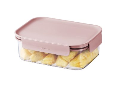 Lock&Lock Classic Plus Dóza na potraviny 420 ml 1 ks růžová