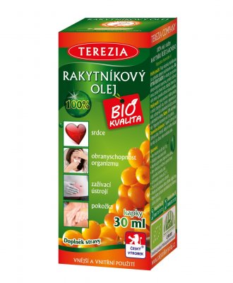 Terezia Rakytníkový olej 100% kapky 30 ml