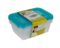 Keeeper Fresh&Freeze Dóza na potraviny 1,25 l 3 ks