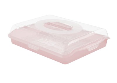 Keeeper Dóza s víkem 45 x 35 x 11 cm 1 ks severská růžová
