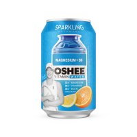 OSHEE Vitamínová perlivá voda Magnesium+B6 citron–pomeranč 330 ml