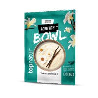Topnatur Bowl Good Night vanilka a heřmánek kaše 60 g Topnatur Bowl Good Night vanilka a heřmánek kaše 60 g
