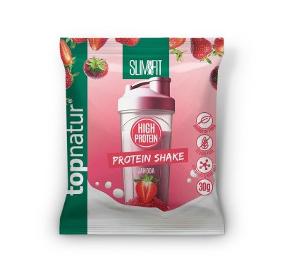 Topnatur Slim&Fit Protein Shake jahoda 30 g