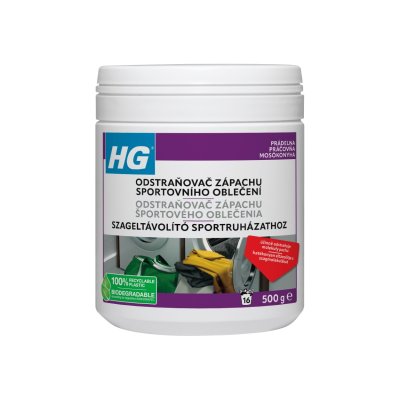 HG Odstraňovač zápachu sportovního oblečení 500 g