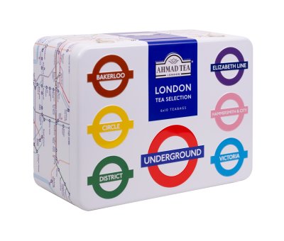 Ahmad Tea London Underground kolekce čajů 60 sáčků