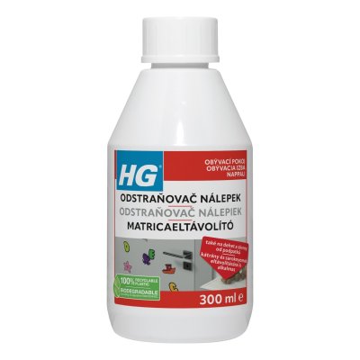 HG Odstraňovač nálepek 300 ml