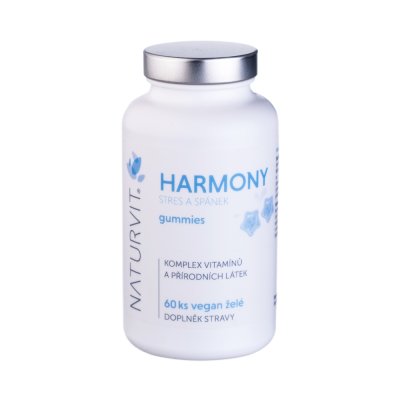 Naturvit Harmony Stres a spánek gummies 60 ks
