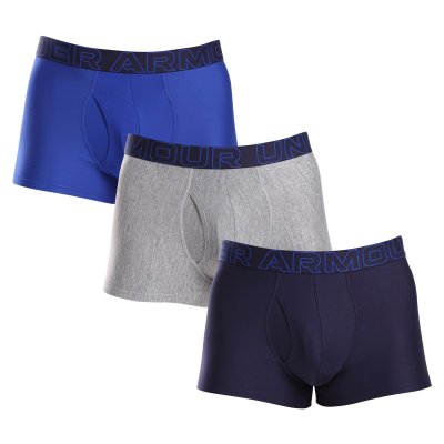 Under Armour 3PACK pánské boxerky vícebarevné (1383882 400) XXL