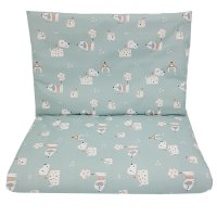 Eko Prádlo ložní 2dílné bavlněné s potiskem Dogs Mint 40x60 cm, 90x120 cm