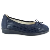 Doctor Cutillas Dámské baleriny modré široké 10626, velikost:38