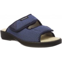 PodoWell ADDAX zdravotní pantofle pro oteklé nohy unisex modrá, velikost: 44