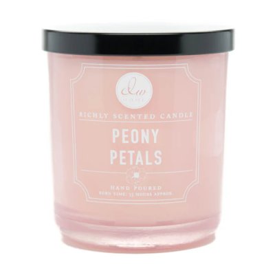 DW Home Signature Vonná svíčka ve skle Pivoňka 274 g