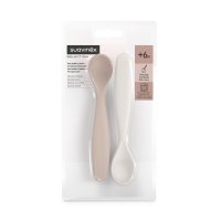Suavinex Wonderland Lžičky 6m+ 2 ks růžová a bílá