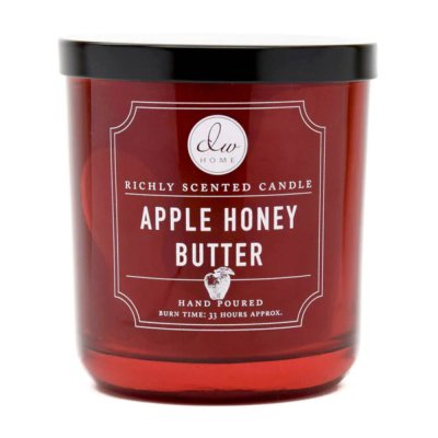 DW Home Signature Vonná svíčka ve skle Jablko a medový krém 274 g