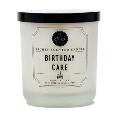 DW Home Signature Vonná svíčka ve skle Narozeninový dort 274 g