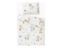 Povlečení do postýlky s výplní + pytlík, bavlna, Bunny, 135x100cm/40x60cm