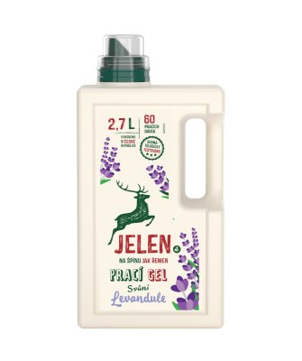 Jelen Prací gel s vůní levandule 2,7 l