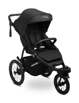 Caretero Sportovní kočárek Lima Deluxe - černý