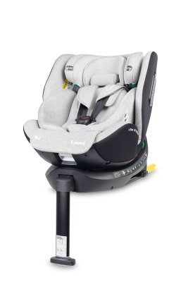 Caretero Autosedačka Lumi i-Size 40–150 cm, Isofix,  360°, růstová,  sv. šedá