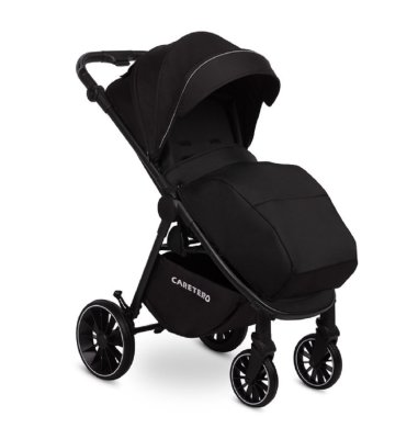 Caretero Sportovní kočárek Agil - černý