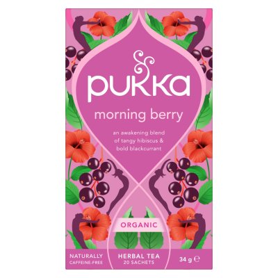 Pukka BIO Morning Berry porcovaný čaj 20x1,5 g