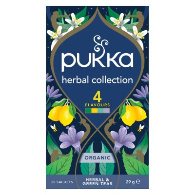 Pukka BIO Herbal Collection porcovaný čaj 4 příchutě 20 sáčků