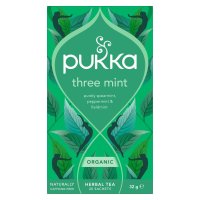Pukka BIO Three Mint porcovaný čaj 20x1,6 g